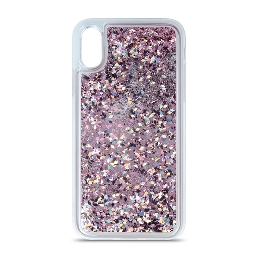 Apple iPhone 12 Mini tekući glitter zaštitna maskica (Ljubičasta)