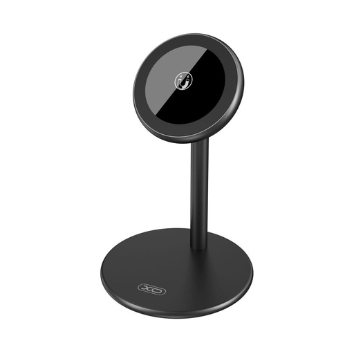 XO CX007 bežični punjač, magnetski, 15W, crna