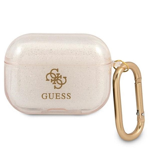 AirPods Pro Guess 4G TPU Glitter futrola (Zlatna) - GUAPUCG4GD