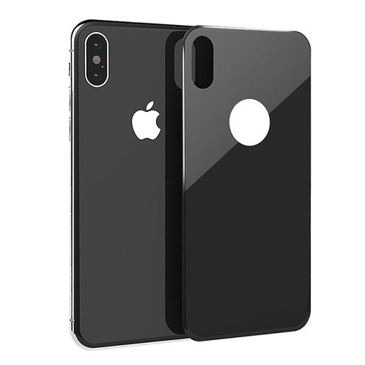 Apple iPhone 6/7/8 5D savijen stražnji zaštitno staklo, crna
