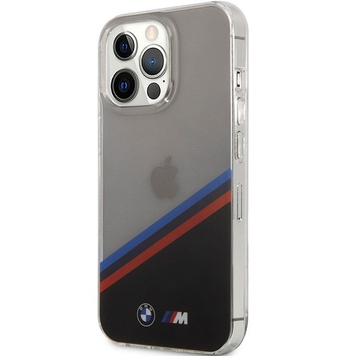 Apple iPhone 13 Pro BMW M PC/TPU futrola – Tricolor Stripe (Proziran) - BMHCP13LMHLPK
