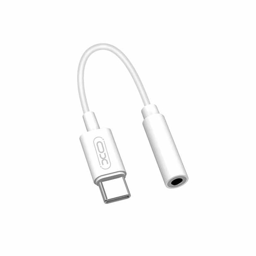 XO NB-R161 USB-C audio adapter (Bijela) – USB-C–3.5 mm, Bluetooth prijenos, punjenje ne podržan