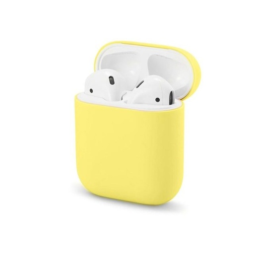 XO Lightning silikonski slušalice obloga AirPods-hoz (Žuta)