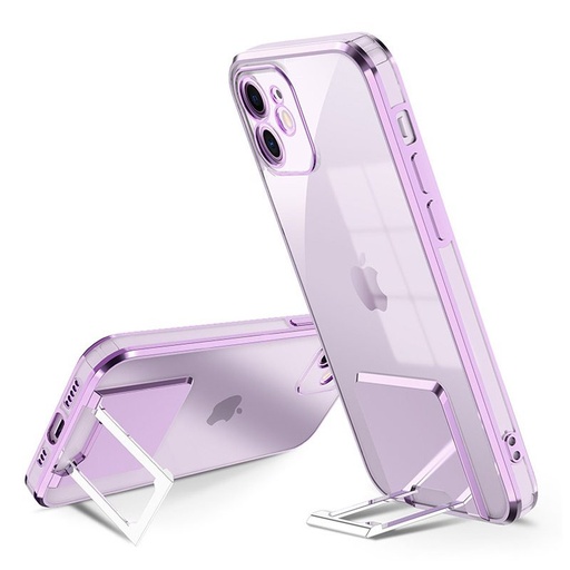 Apple iPhone 7/8/SE 2020/SE 2022 luxury s osloncem zaštitna maskica (Ljubičasta)