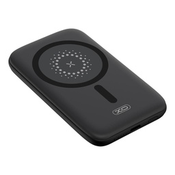 XO PR153 power bank 5000 mAh (Crna) – magnetski, bežični brzo punjenje 15W, PD 20W