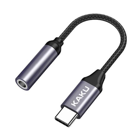 Kaku KSC-428 pretvarač (type-C, jack 3,5mm) Type-C - 3,5mm Jack pretvarač, crna