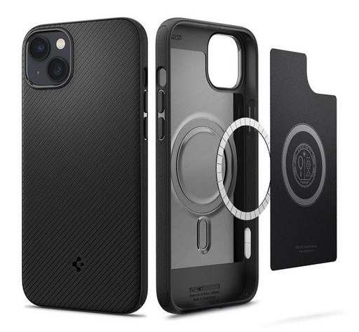 Apple iPhone 14 Plus Spigen Mag Armor premium zaštitna maskica (Crna)