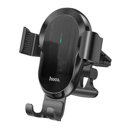 Hoco CA105 bežični auto brzi punjač (za ventilacijsku rešetku), crna