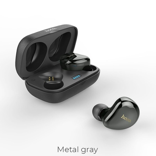 Hoco ES25 bežični headset, metalik siva