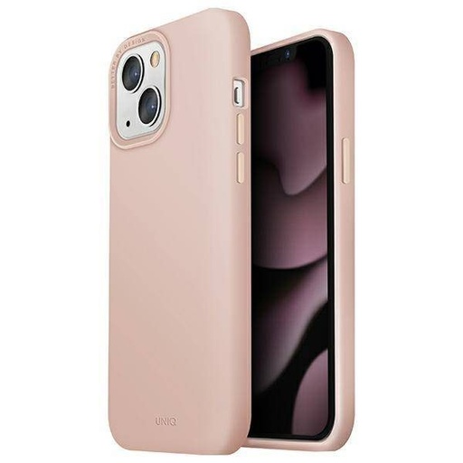 Apple iPhone 13 UNIQ Lino Hue magsafe zaštitna maskica (Ružičasta)