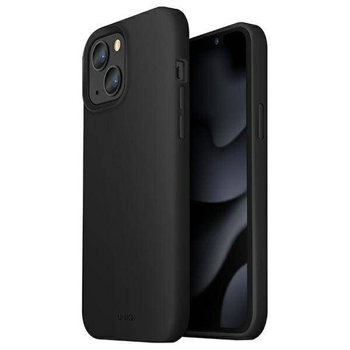Apple iPhone 13 UNIQ Lino Hue zaštitna maskica (Crna)