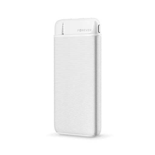 Forever TB 5000mAh kapaciteta powerbank, microUSB sa žicom bijela