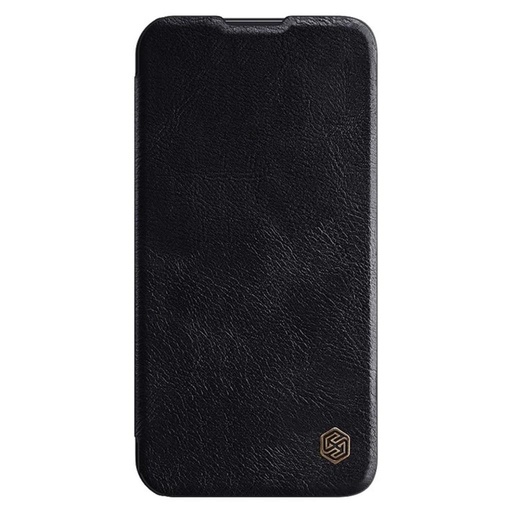 Samsung Galaxy S23 Plus Nillkin Qin pro sa zaštitom kamere preklopna futrola (Crna)