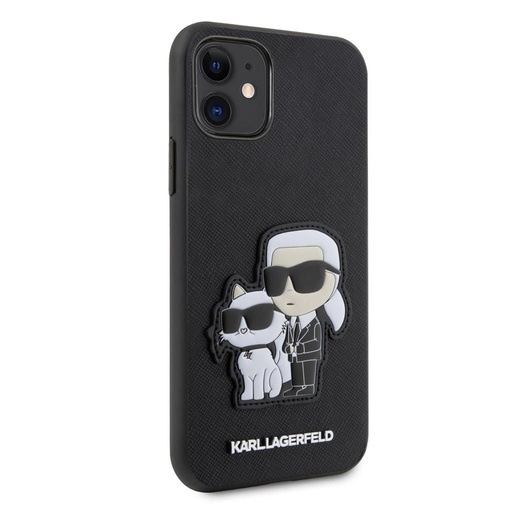 Apple iPhone 11 Karl Lagerfeld PU Saffiano Karl and Choupette NFT futrola (Crna) – KLHCN61SANKCPK