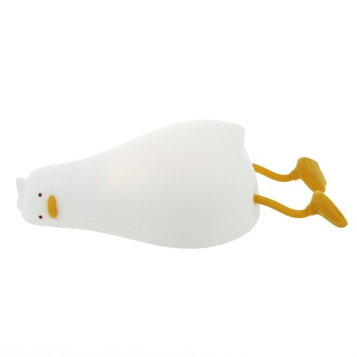 Foverver Lazy Duck FNL-01 meleg bijelo svjetleći LED noćni svjetiljka, ugrađen s baterijom bijela