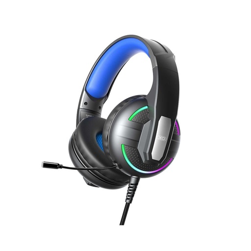 XO GE-09 gamer stereo slušalice s mikrofonom crna